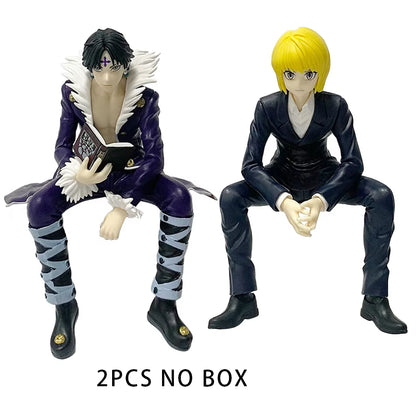 13Cm Hunter×Hunter Anime Figure Phantom Troupe Hisoka Action Figure Noodle Stopper Room Decoration Noodle Stopper PVC Model Toys