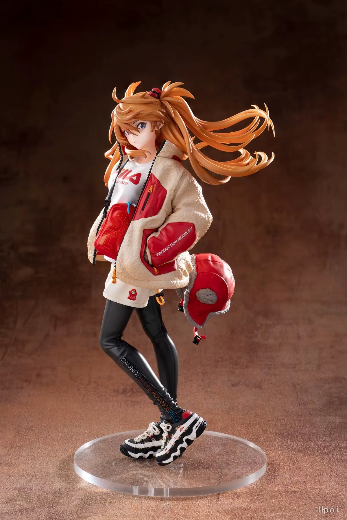 23CM EVA Anime Figure Asuka Langley Soryu Tide Brand Costume Dress up Model Toy Gift Collection PVC Evangelion Aciton Figure