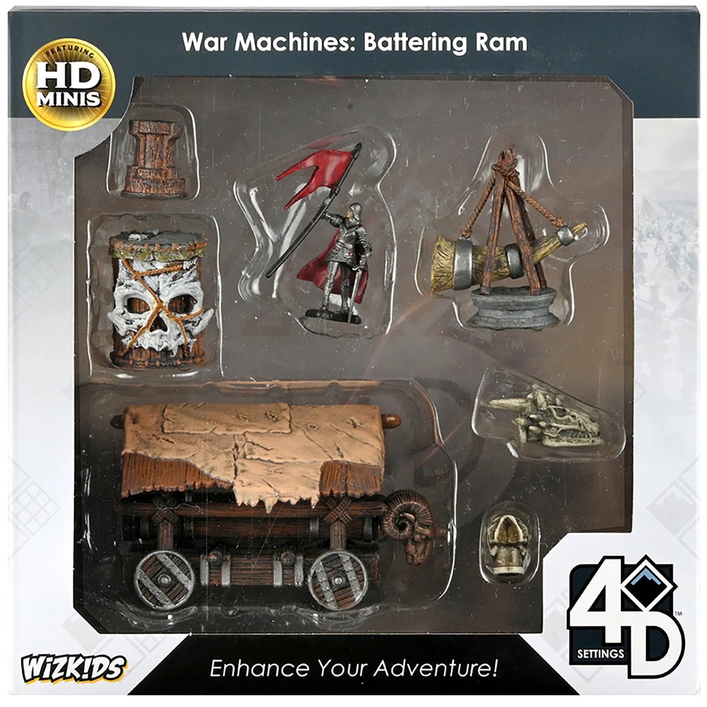 4D War Machines: Battering Ram - Miniatures, RPG Tabletop Accessory