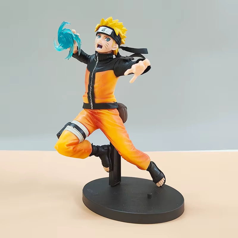 19CM Anime Vibration Stars Uzumaki NARUTO Shippuden Rasengan Battle Form Model Toy Gift Collection Action Figure PVC