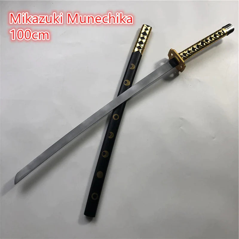 Cosplay 1:1 Anime Roronoa Zoro Sword Weapon Armed Katana Espada Wood Ninja Knife Samurai Sword Prop Toys for Teens