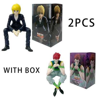 13Cm Hunter×Hunter Anime Figure Phantom Troupe Hisoka Action Figure Noodle Stopper Room Decoration Noodle Stopper PVC Model Toys