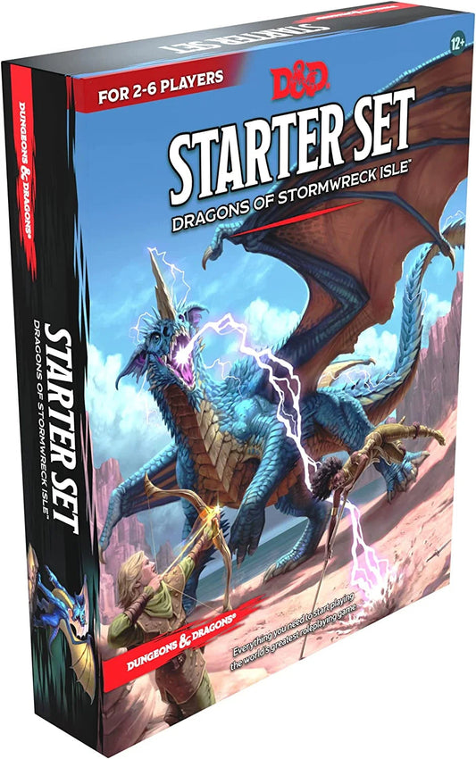 Dungeons & Dragons Dragons of Stormwreck Isle Starter Set Game, Boxed Game Set