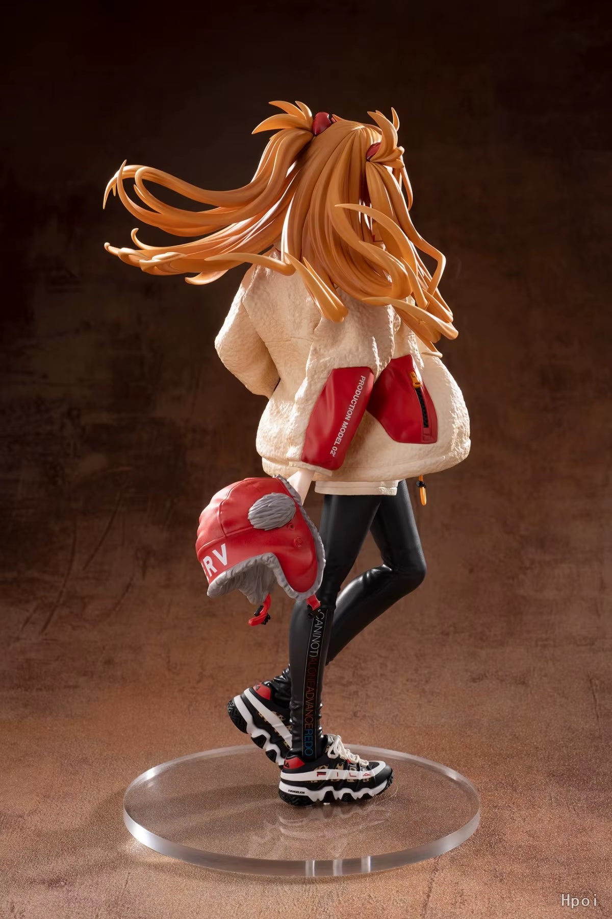 23CM EVA Anime Figure Asuka Langley Soryu Tide Brand Costume Dress up Model Toy Gift Collection PVC Evangelion Aciton Figure