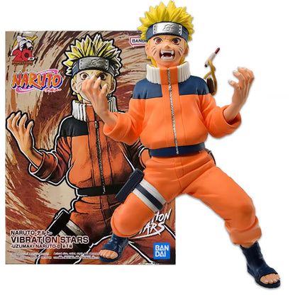 15CM Naruto Uzumaki Naruto 2 Battle Scene Beast Transformation Battle Form Naruto Sasuke Model Toy Gift Collection Action Figure