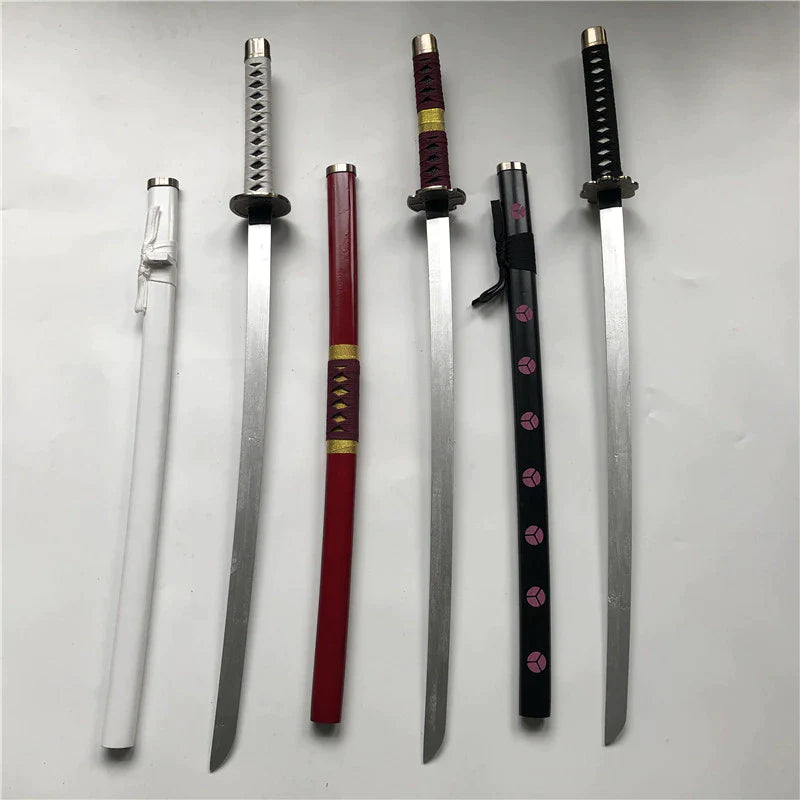 Cosplay 1:1 Anime Roronoa Zoro Sword Weapon Armed Katana Espada Wood Ninja Knife Samurai Sword Prop Toys for Teens