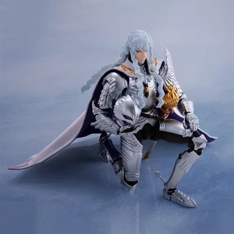 S.H.Figuarts Original Box SHF BERSERK Griffith Eagle of Light Full Action Anime Pvc Model Kit Finished Toy Gift for Kids