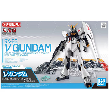 Original GUNDAM Anime Model EG 1/144 RX-78-2 STRIKE and V GUNDAM Action Figure Assembly Model Toys Gifts for Children