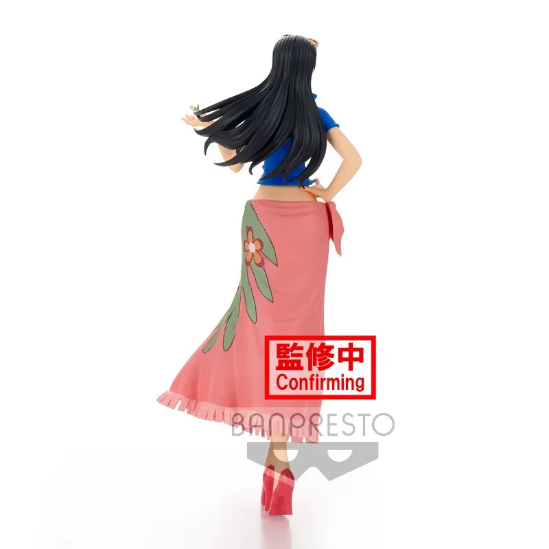 Genuine One Piece Anime Nico Robin Action Figures Collectible Model Glamour Flash Two Years Later Toys Gifts for Kids