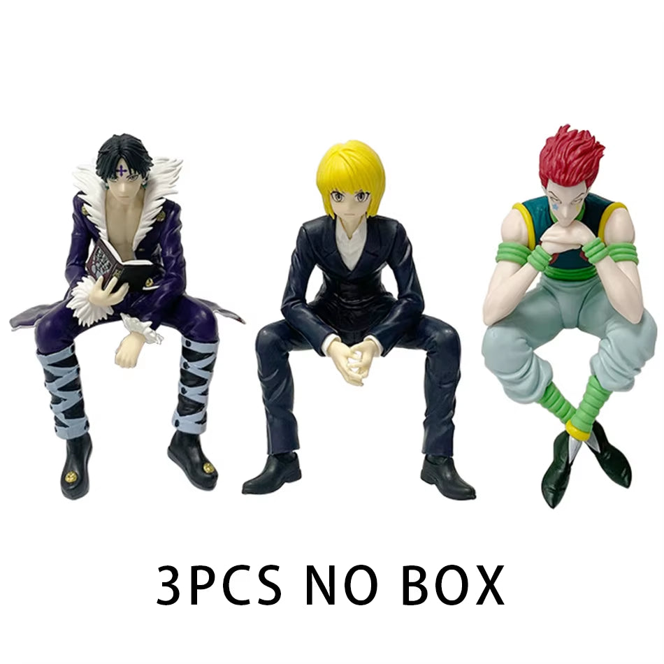 13Cm Hunter×Hunter Anime Figure Phantom Troupe Hisoka Action Figure Noodle Stopper Room Decoration Noodle Stopper PVC Model Toys