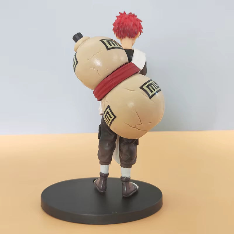 20CM Anime Naruto Ten Years of Hundred Ninja Gaara Big Gourd Decorative Model Toy Gift Collection Action Figure