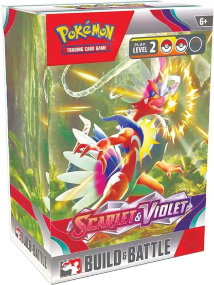 TCG Card Game Scarlet & Violet Build and Battle Box