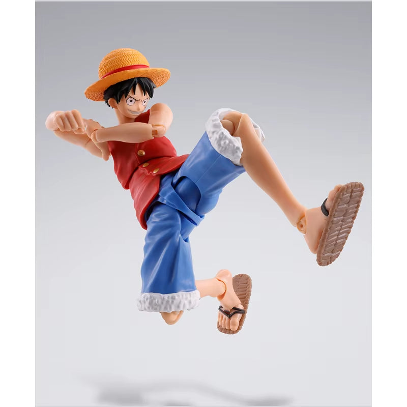 In Stock 100% Original  S.H.Figuarts SHF One Piece Monkey D Luffy Nami Romance Dawn Anime Action Figures Toys Models