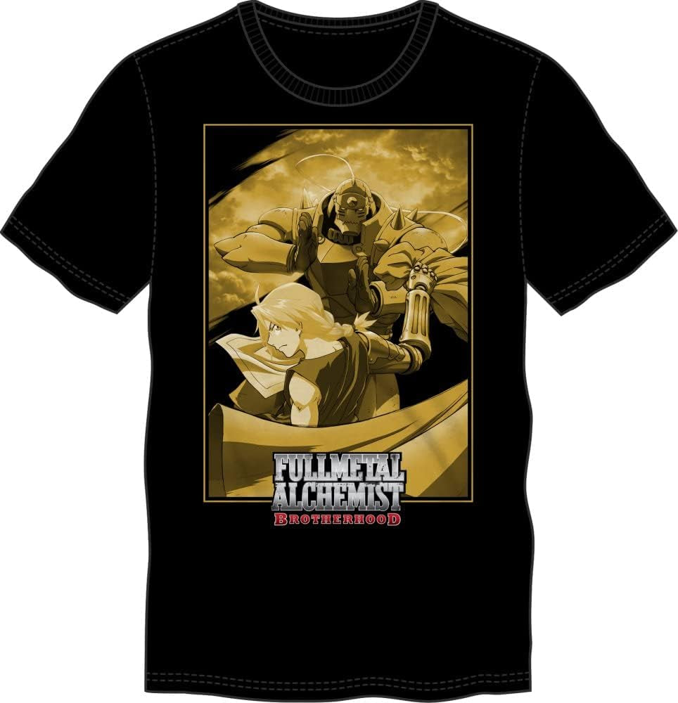 Full Metal Alchemist Anime Mens Graphic Tee