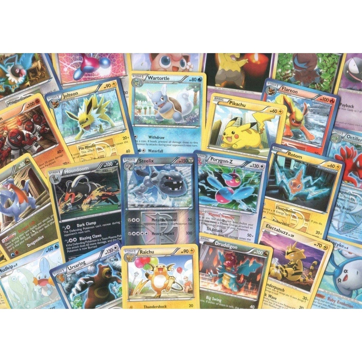 Bulk  Cards: 50 Foil Shiny Card Lot