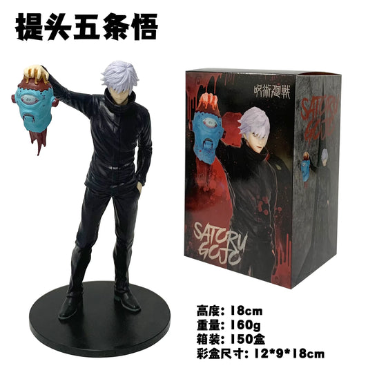 19CM Anime Jujutsu Kaisen Figure Season 2 Satoru Gojo Awakening Flying Model Toy Doll Gift Collection Action Figure PVC