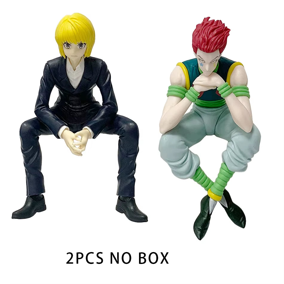 13Cm Hunter×Hunter Anime Figure Phantom Troupe Hisoka Action Figure Noodle Stopper Room Decoration Noodle Stopper PVC Model Toys