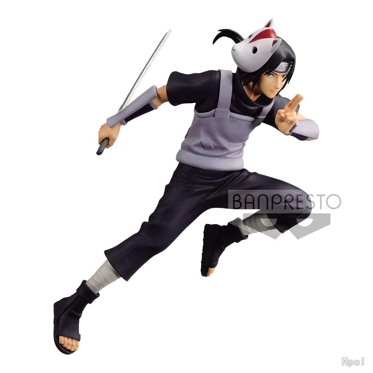 17CM Anime Naruto Shippuden Vibration Stars Uchiha Itachi Fighting Action Figures Collectible Model Toys Figurals