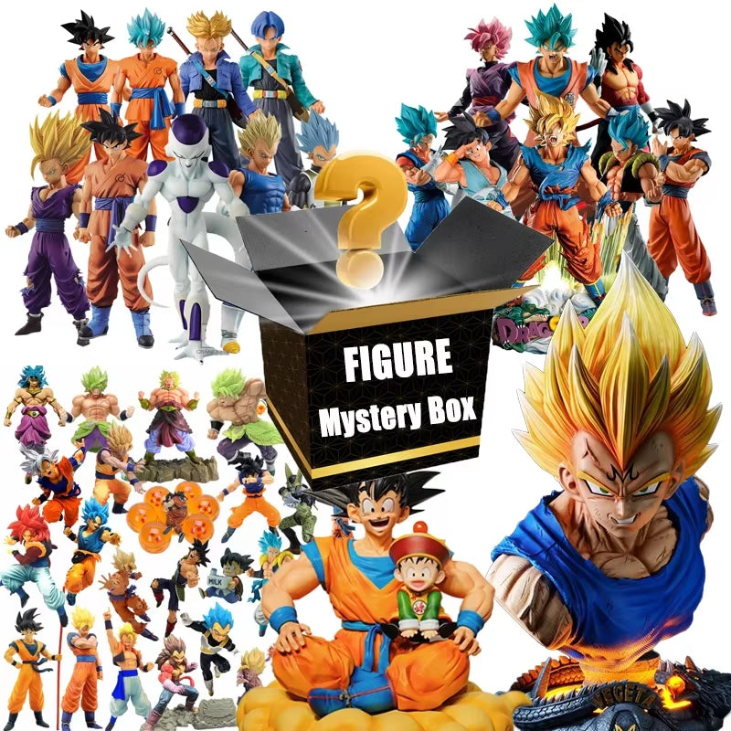 Dragon Ball Anime Figure Goku Blind Box Vegeta Anime Figure Mystery Box Anime Best Gift