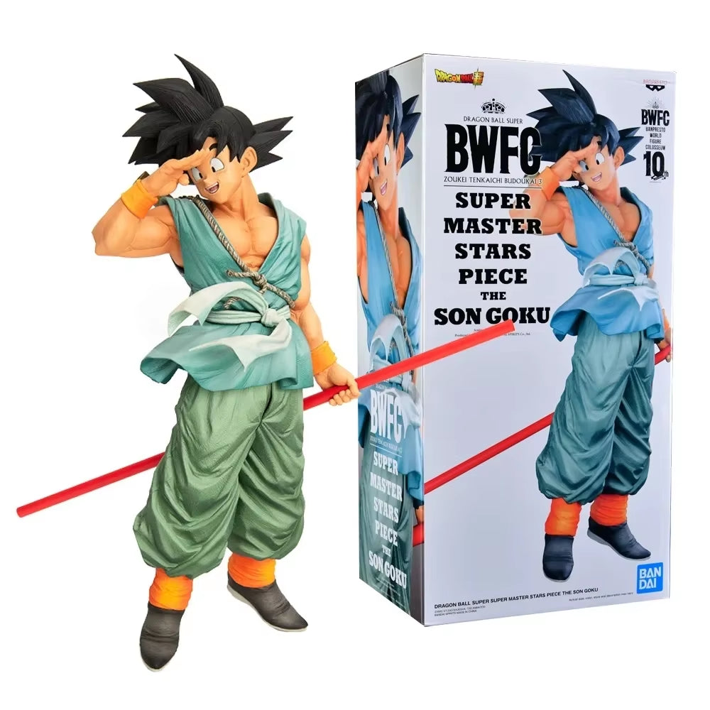 Anime Dragon Ball Z Goodbye Son Goku Figure Model Toy Super Zoukei Tenkaichi Budoukai 10Th Anniversary Super Master Stars Piece