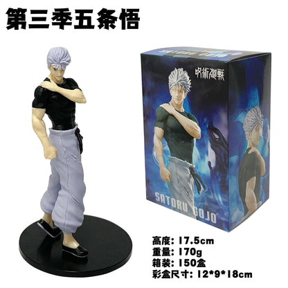 19CM Anime Jujutsu Kaisen Figure Season 2 Satoru Gojo Awakening Flying Model Toy Doll Gift Collection Action Figure PVC