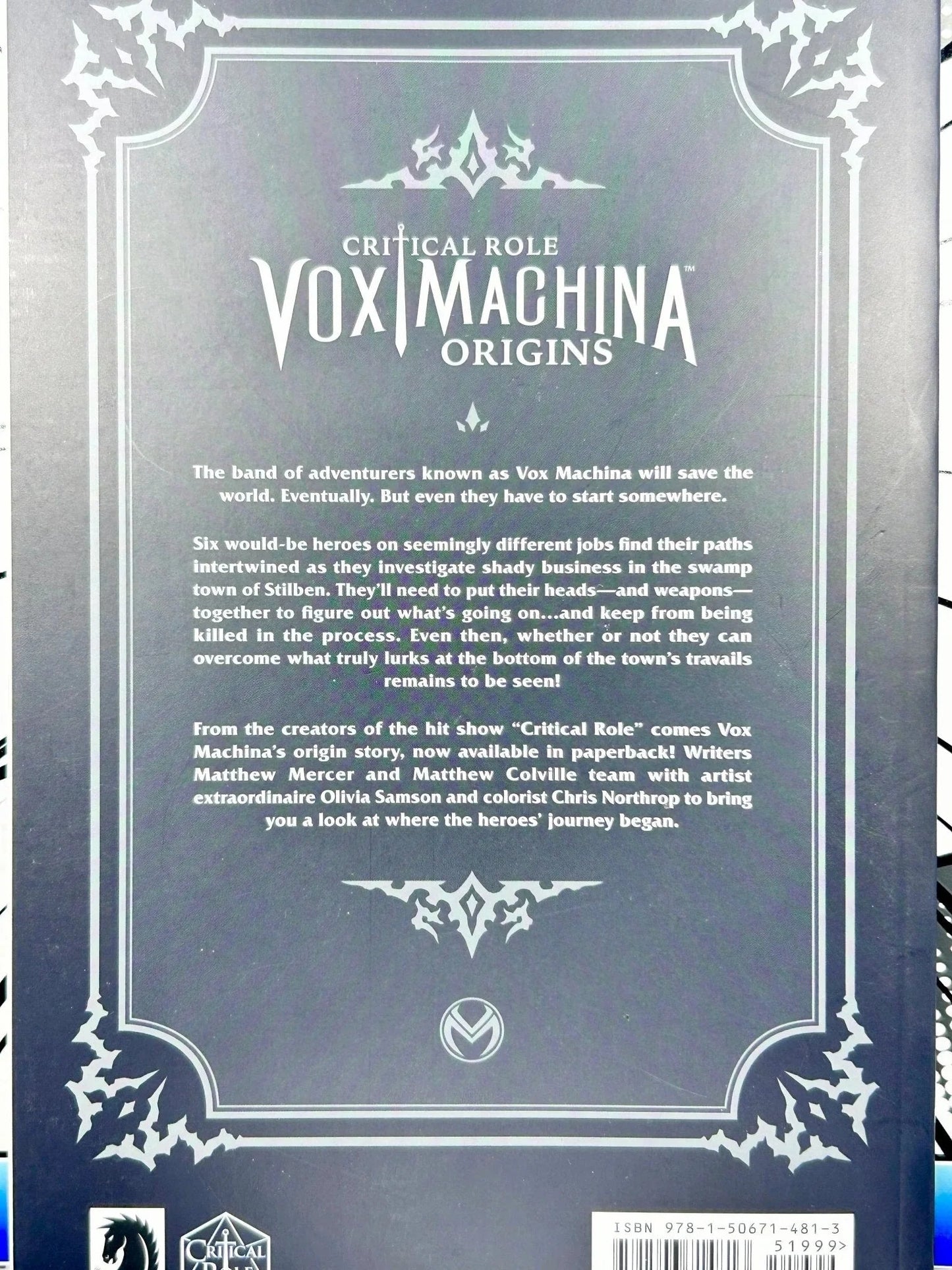 Critical Role Vox Machina: Origins Volume I (Paperback)