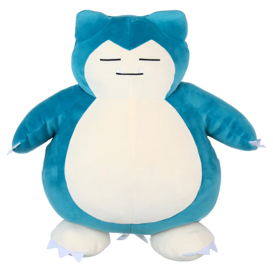 Pokémon Official Plush 18 Inch Sleeping Snorlax - Childs Soft Stuffed Animal Toy