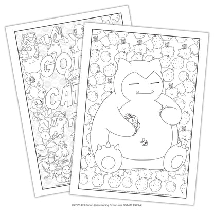 Pokémon 40-Page Advanced Coloring Book, Paperback, by