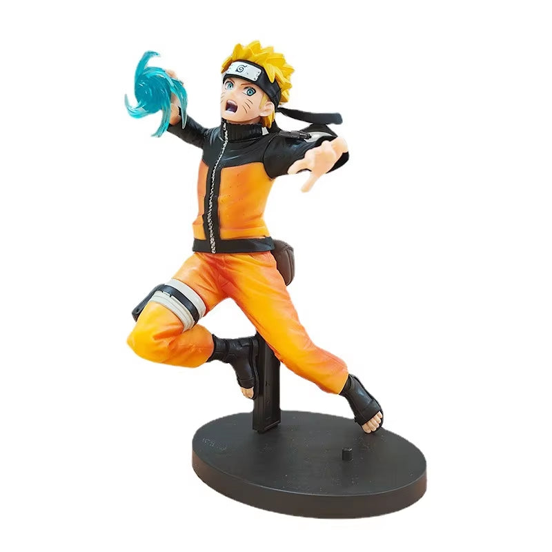 19CM Anime Vibration Stars Uzumaki NARUTO Shippuden Rasengan Battle Form Model Toy Gift Collection Action Figure PVC