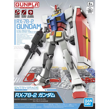 Original GUNDAM Anime Model EG 1/144 RX-78-2 STRIKE and V GUNDAM Action Figure Assembly Model Toys Gifts for Children