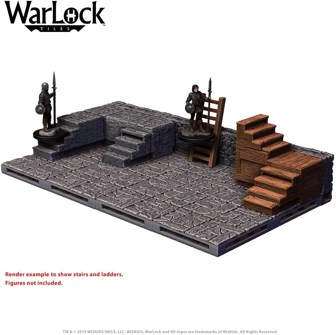 Warlock Tiles: Accessory – Stairs & Ladders