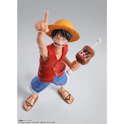 In Stock 100% Original  S.H.Figuarts SHF One Piece Monkey D Luffy Nami Romance Dawn Anime Action Figures Toys Models