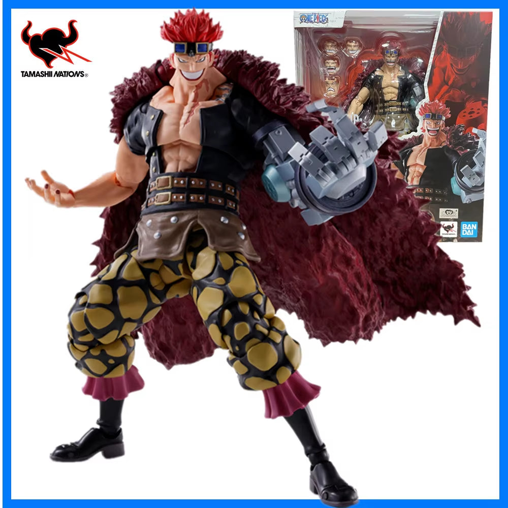 Anime Original  One Piece S.H.Figuarts EUSTASS.KID -The Raid on Onigashima Action Figure PVC Model Toys Doll Collector