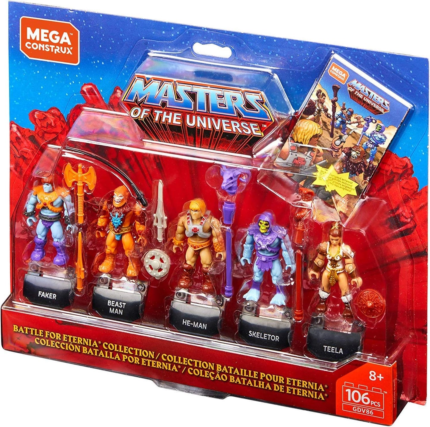 Construx Heroes Battle for Eternia Collection Micro Action Figure Building Set