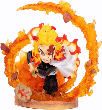 Demon Slayer Rengoku Kyoujurou Figure Statue Figurine Model Doll Collection Cute Birthday Gifts PVC