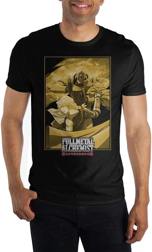 Full Metal Alchemist Anime Mens Graphic Tee