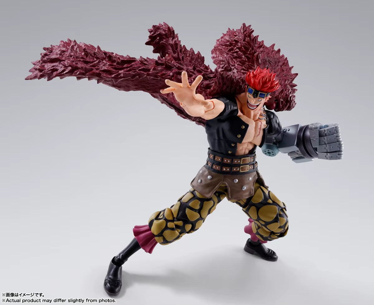 Anime Original  One Piece S.H.Figuarts EUSTASS.KID -The Raid on Onigashima Action Figure PVC Model Toys Doll Collector