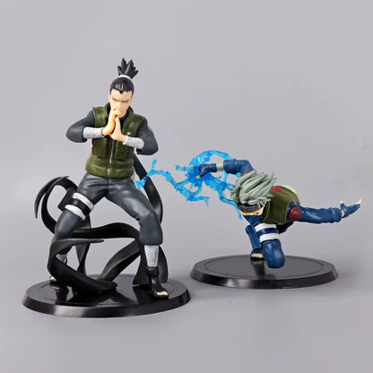 15CM Anime Naruto Shippuuden Hatake Kakashi Figure X-Tra 1/10 Raikiri Fighting Pose Model Toy Gift Collection Aciton Figure PVC