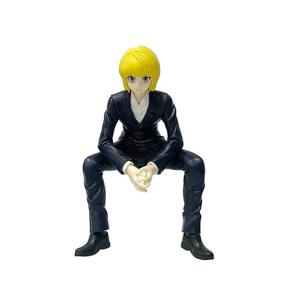 13Cm Hunter×Hunter Anime Figure Phantom Troupe Hisoka Action Figure Noodle Stopper Room Decoration Noodle Stopper PVC Model Toys