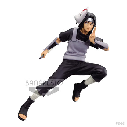 17CM Anime Naruto Shippuden Vibration Stars Uchiha Itachi Fighting Action Figures Collectible Model Toys Figurals